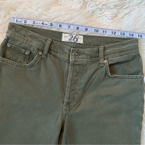 Free People NWT Maggie Mid-Rise Straight-Leg Jeans, size 26 - Picture 6 of 8